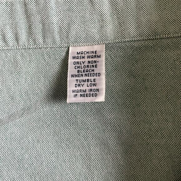 Ralph Lauren Men’s Light Sage Green Long Sleeve Button Up Shirt Size XXL - Picture 8 of 9